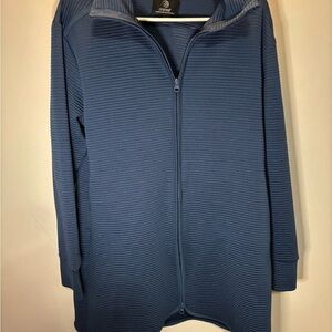 MPG Blue Ribbed Jacket